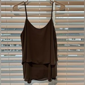 Light grey dress tank top